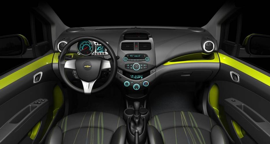 Chevrolet Spart M300 2010 interior