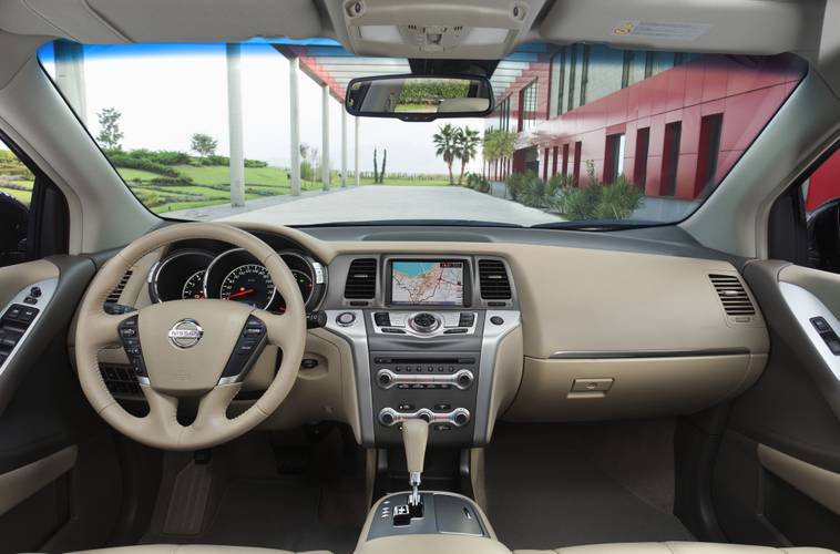 Nissan Murano 2012 facelift Z51 Innenraum