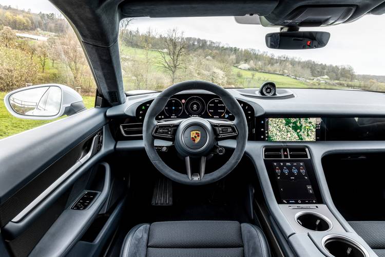 Porsche Taycan Cross Turismo 2021 interieur