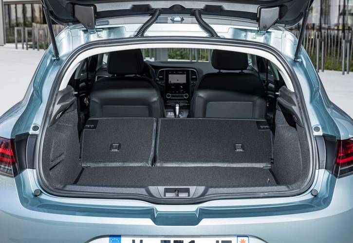 Renault Megane Facelift 2021 rear folding seats