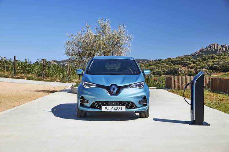 Renault Zoe facelift 2020 ładowanie