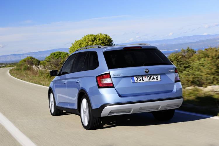 Škoda Fabia NJ5 ScoutLine 2017 station wagon